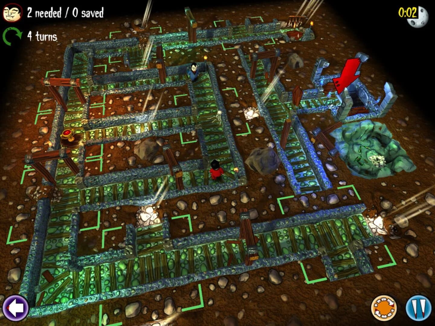 Vampires: Guide Them to Safety! screenshot 3