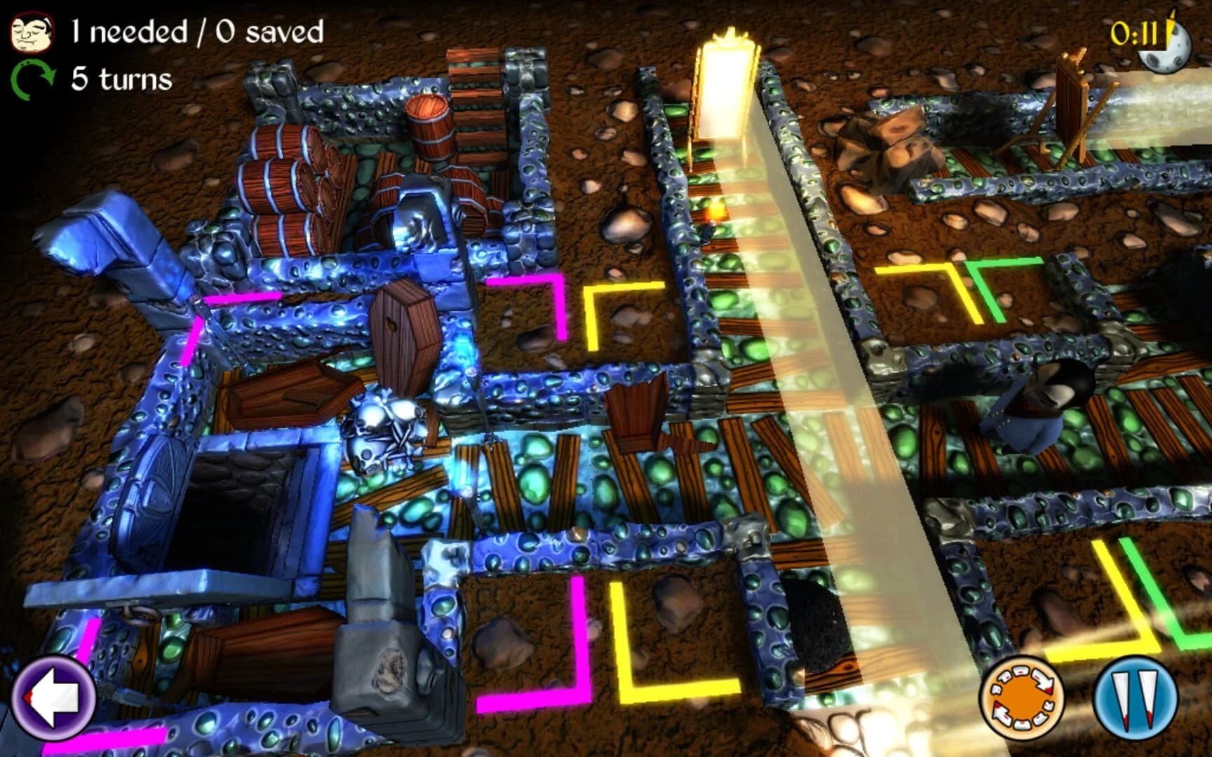 Vampires: Guide Them to Safety! screenshot 2