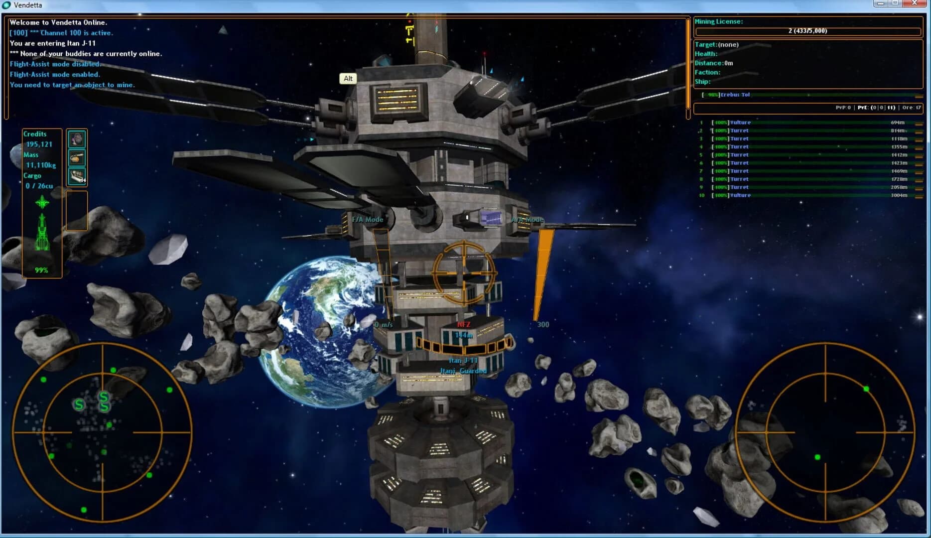 Vendetta Online screenshot 1