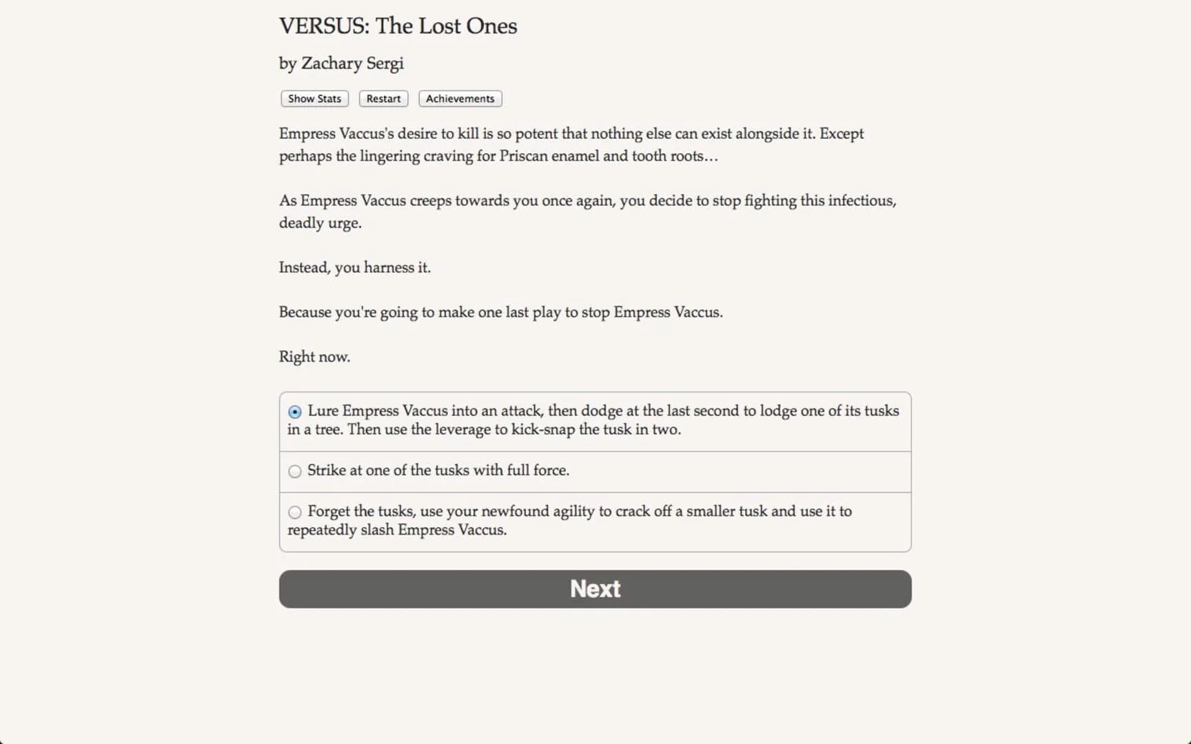 Versus: The Lost Ones screenshot 1