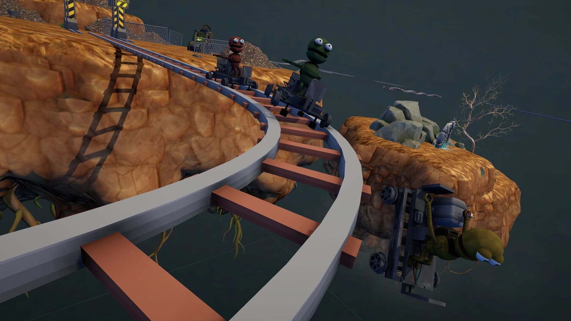 Very Normal Rail Game screenshot 4
