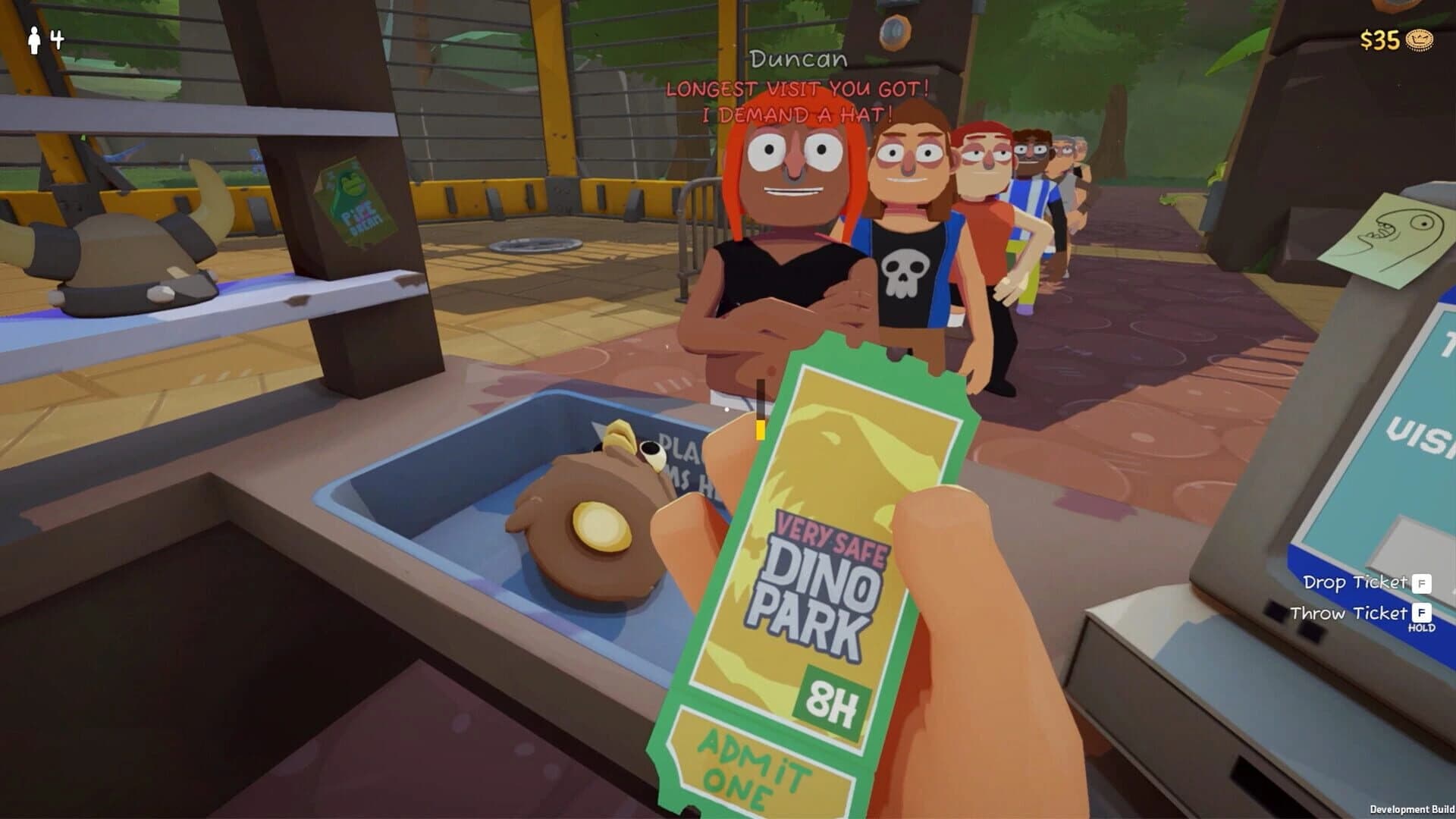 Very Safe Dino Park screenshot 2