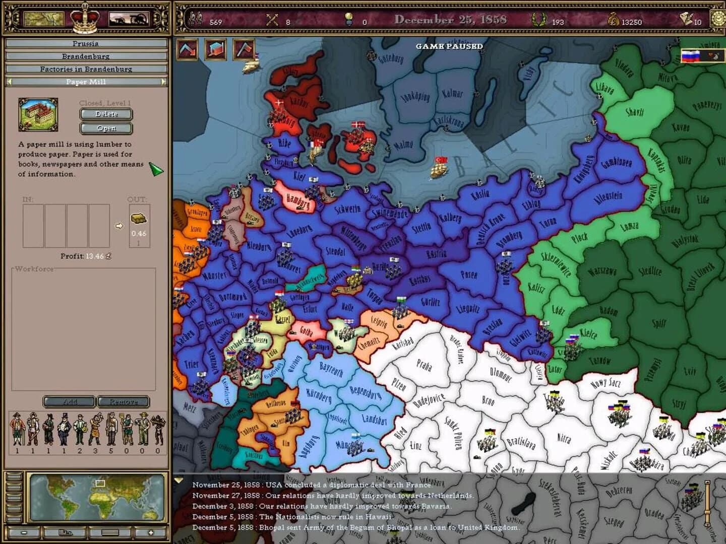 Victoria: Revolutions screenshot 1