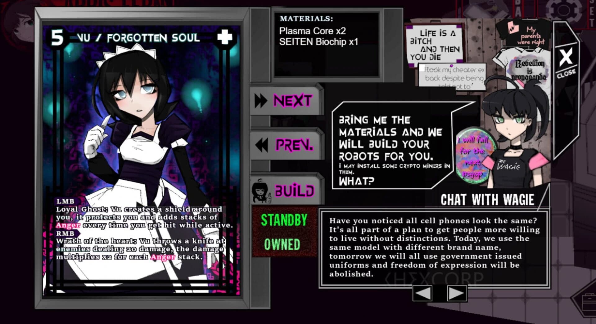 Vindictive Drive 2: Maidbot Archive screenshot 3