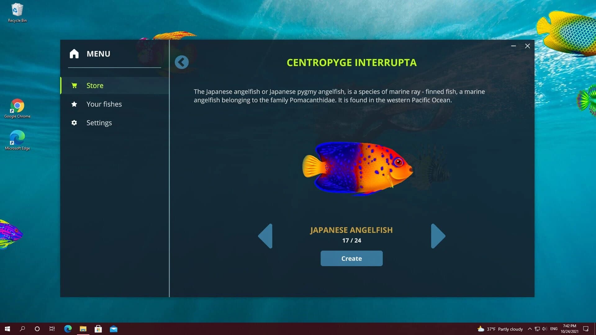 Virtual Aquarium screenshot 4