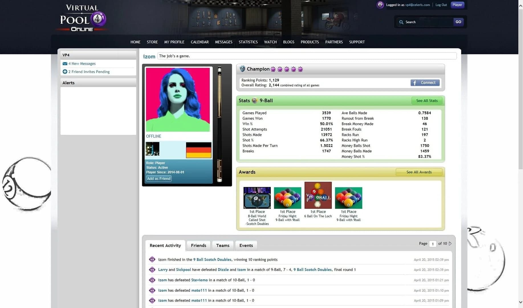Virtual Pool 4 screenshot 2