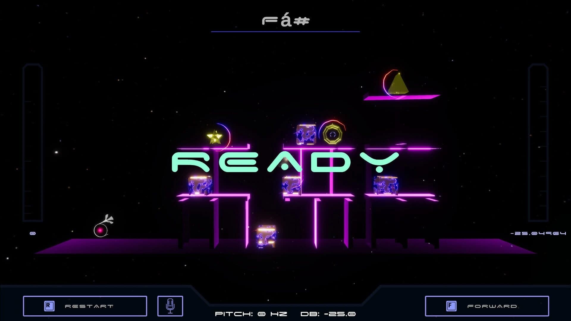Vocal Space Shooter screenshot 1