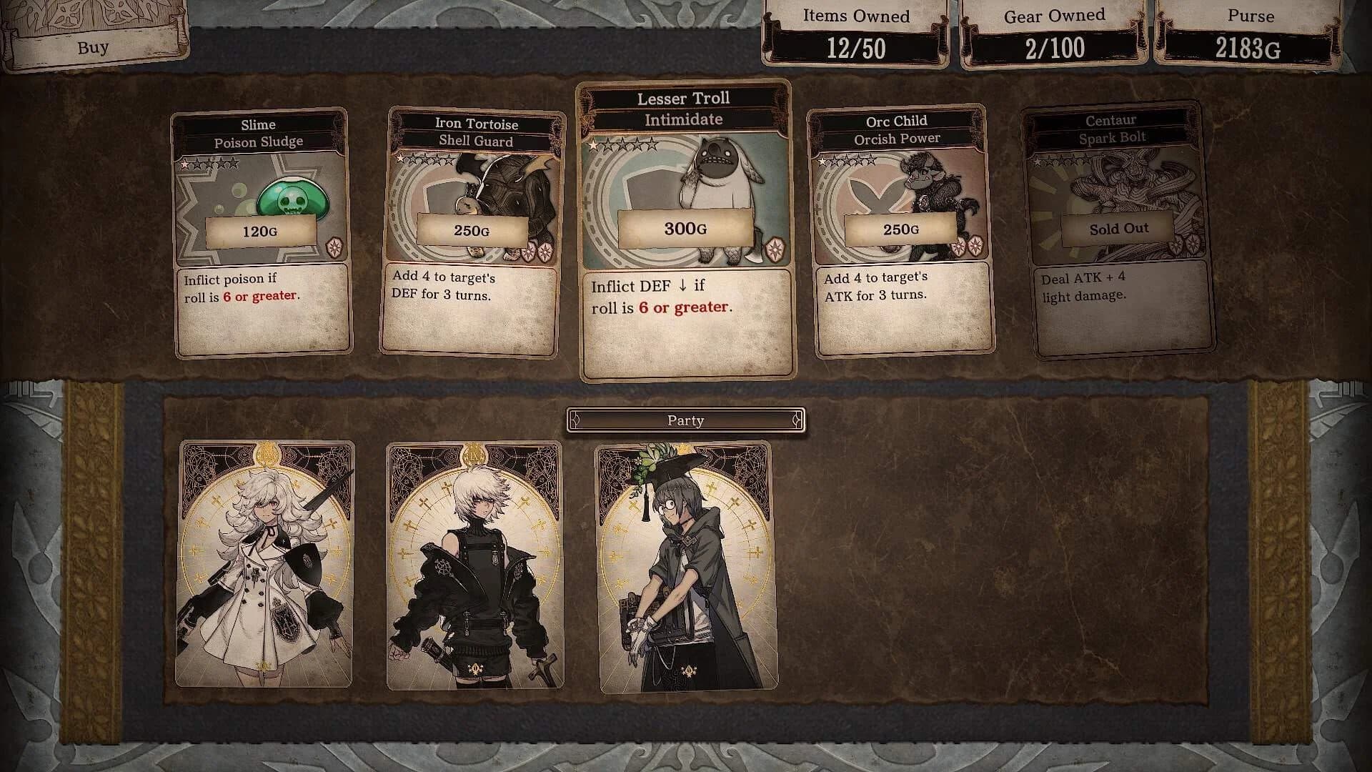 Voice of Cards: The Beasts of Burden screenshot 4