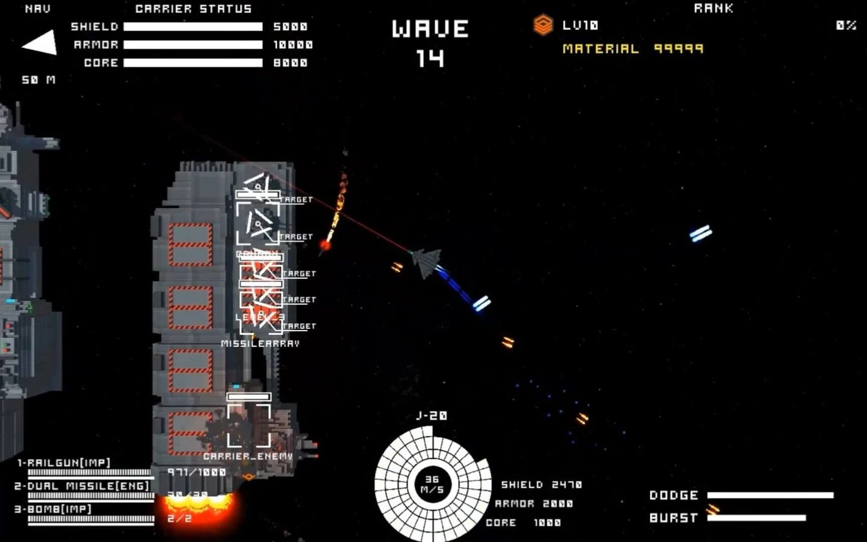 Voxel Interceptor screenshot 1