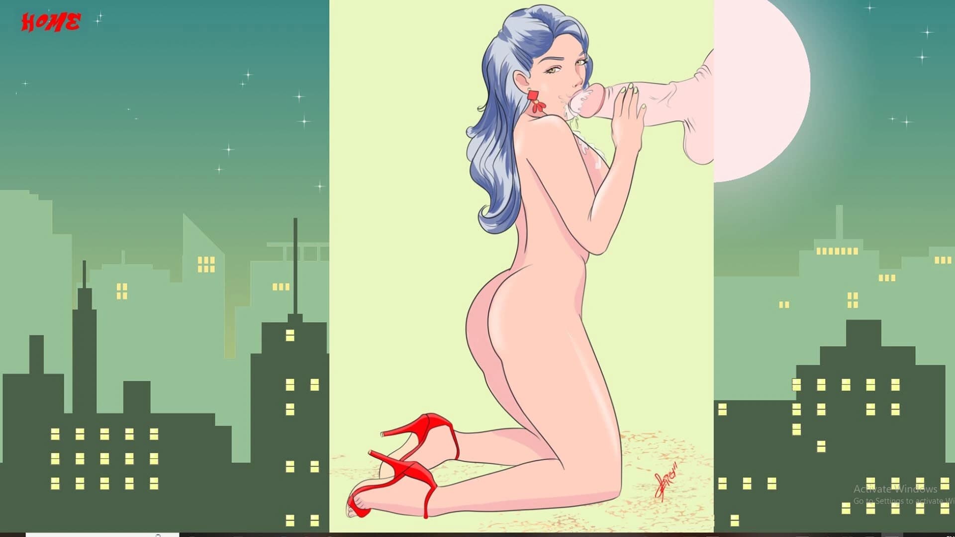 Voyeur Sex Toons screenshot 5