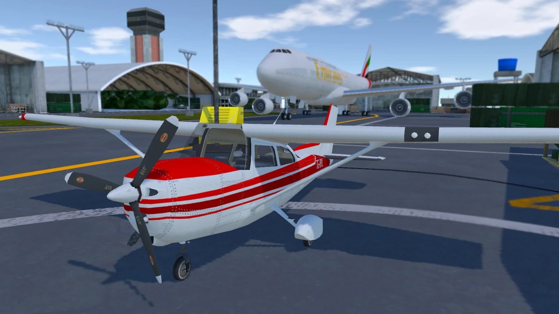 VR Flight Simulator New York - Cessna screenshot 1