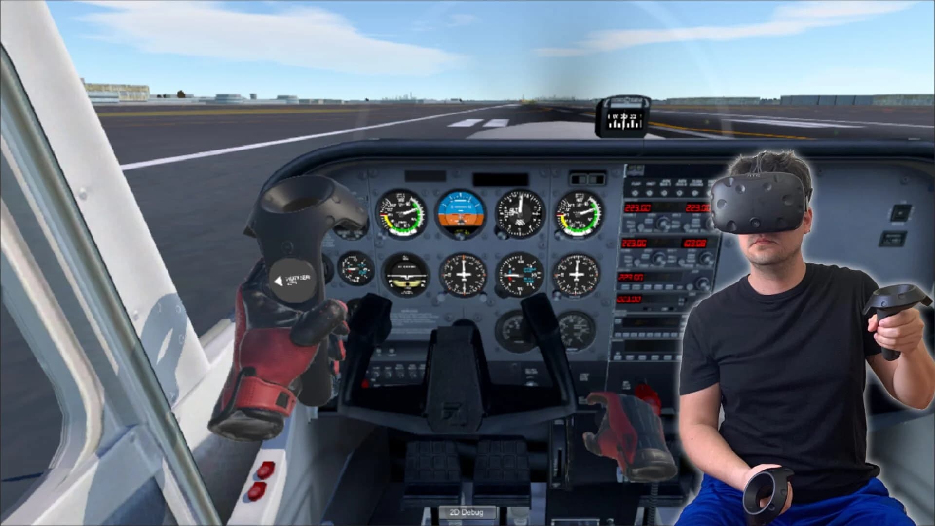 VR Flight Simulator New York - Cessna screenshot 5
