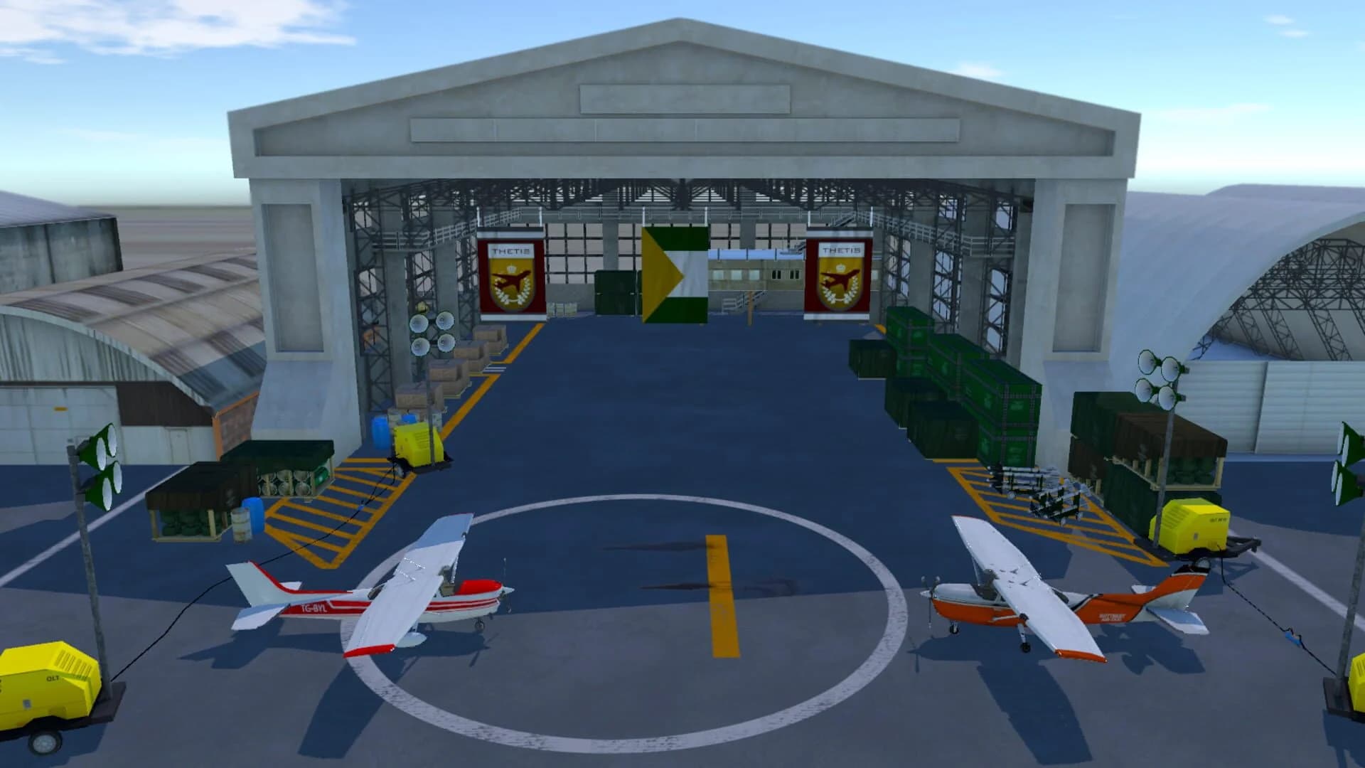 VR Flight Simulator New York - Cessna screenshot 2