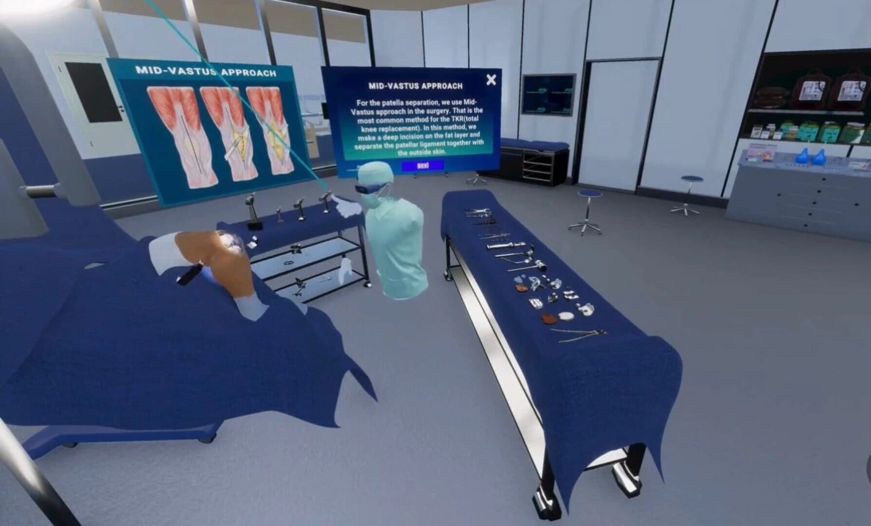 VR TKA Surgery Simulator screenshot 5