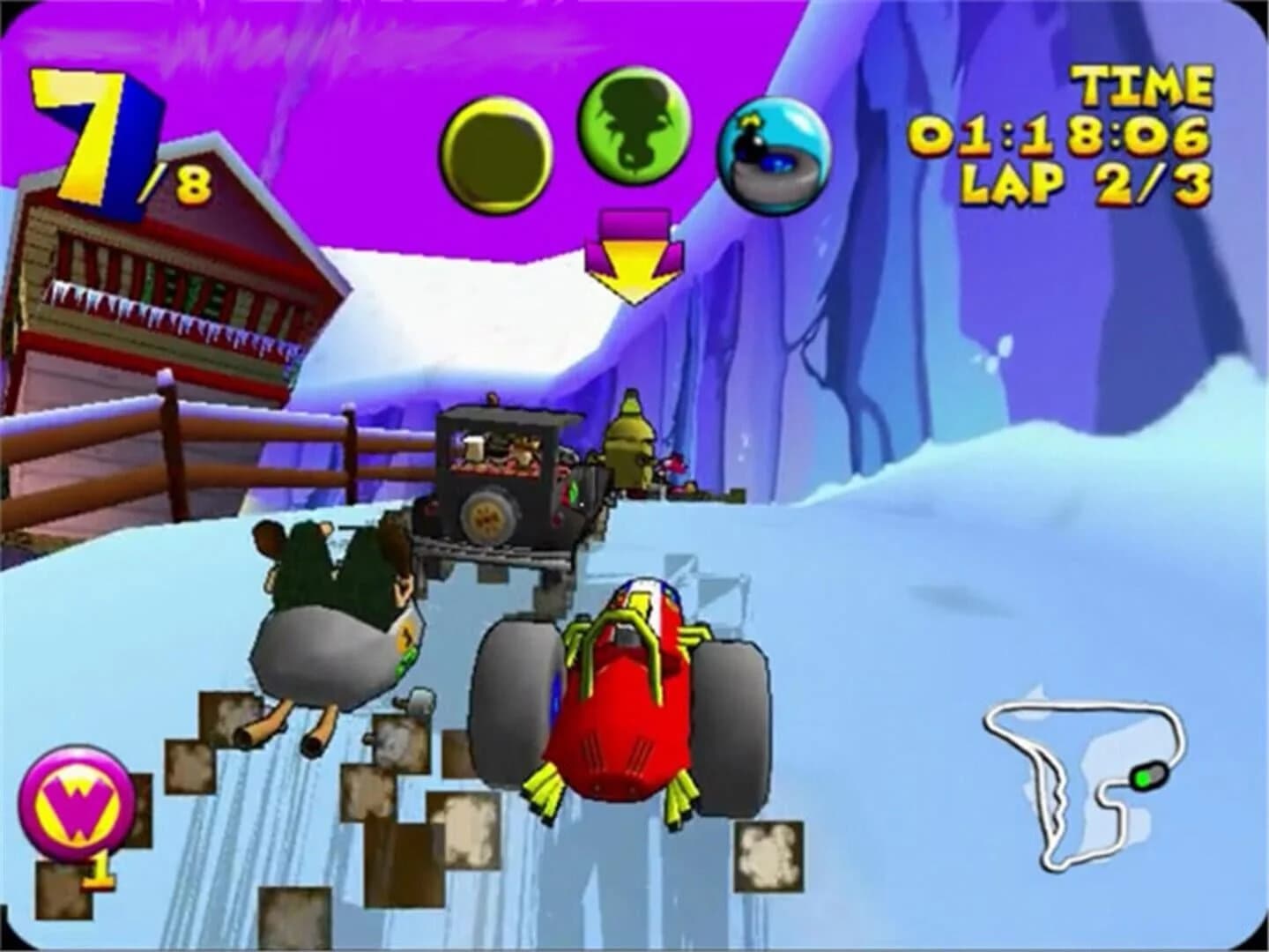 Wacky Races screenshot 1
