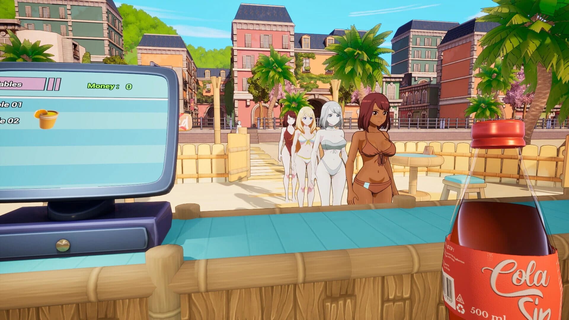 Waifu Beach Bar screenshot 1