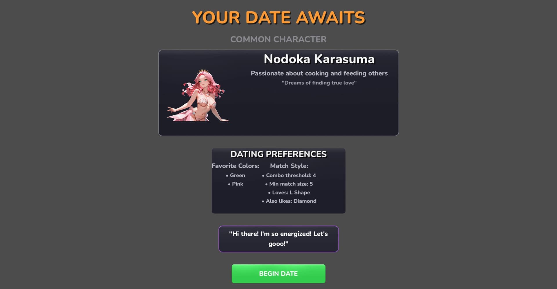 Waifu Match! screenshot 4