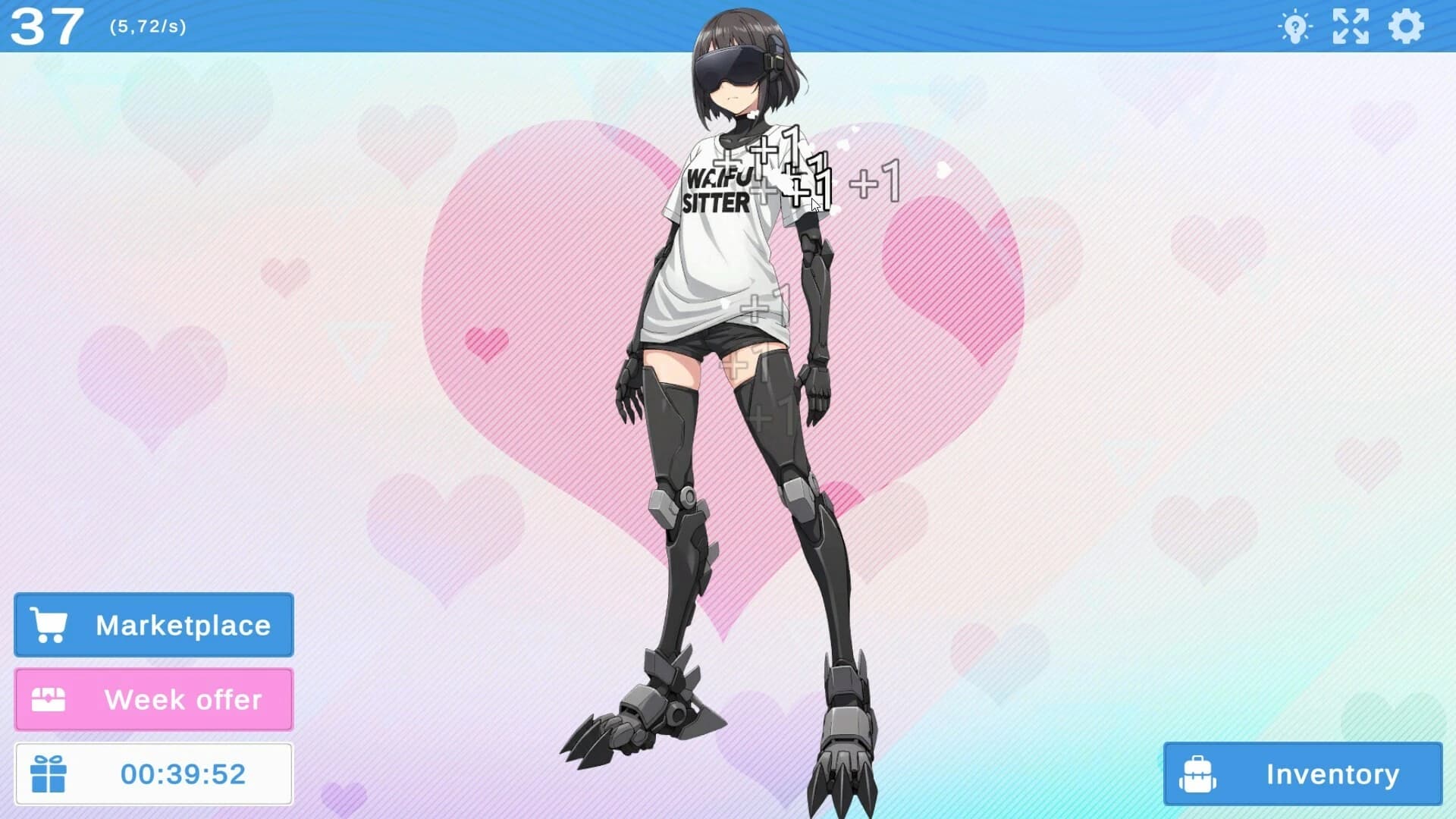 Waifusitter screenshot 5