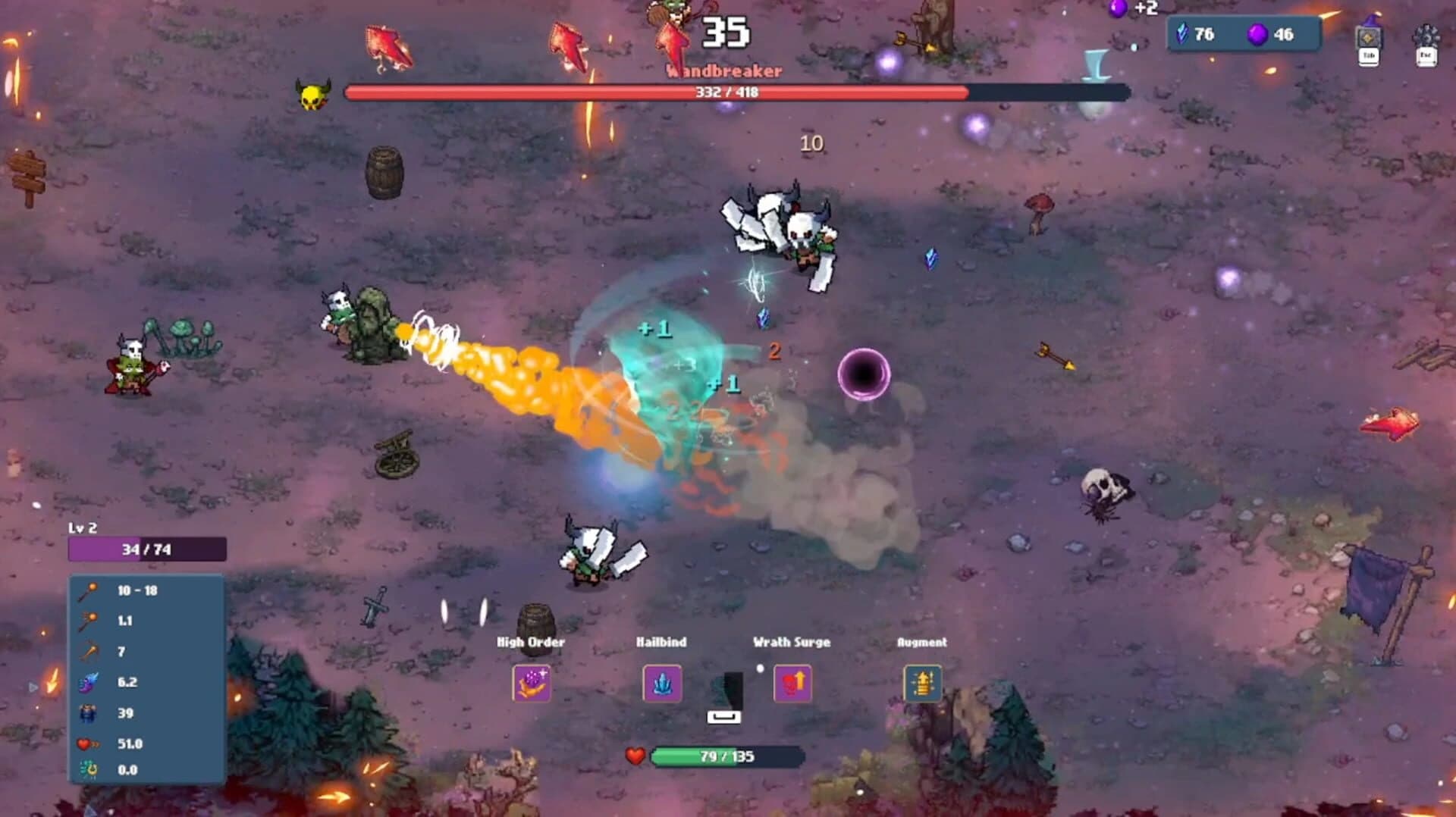 Wandfall screenshot 2