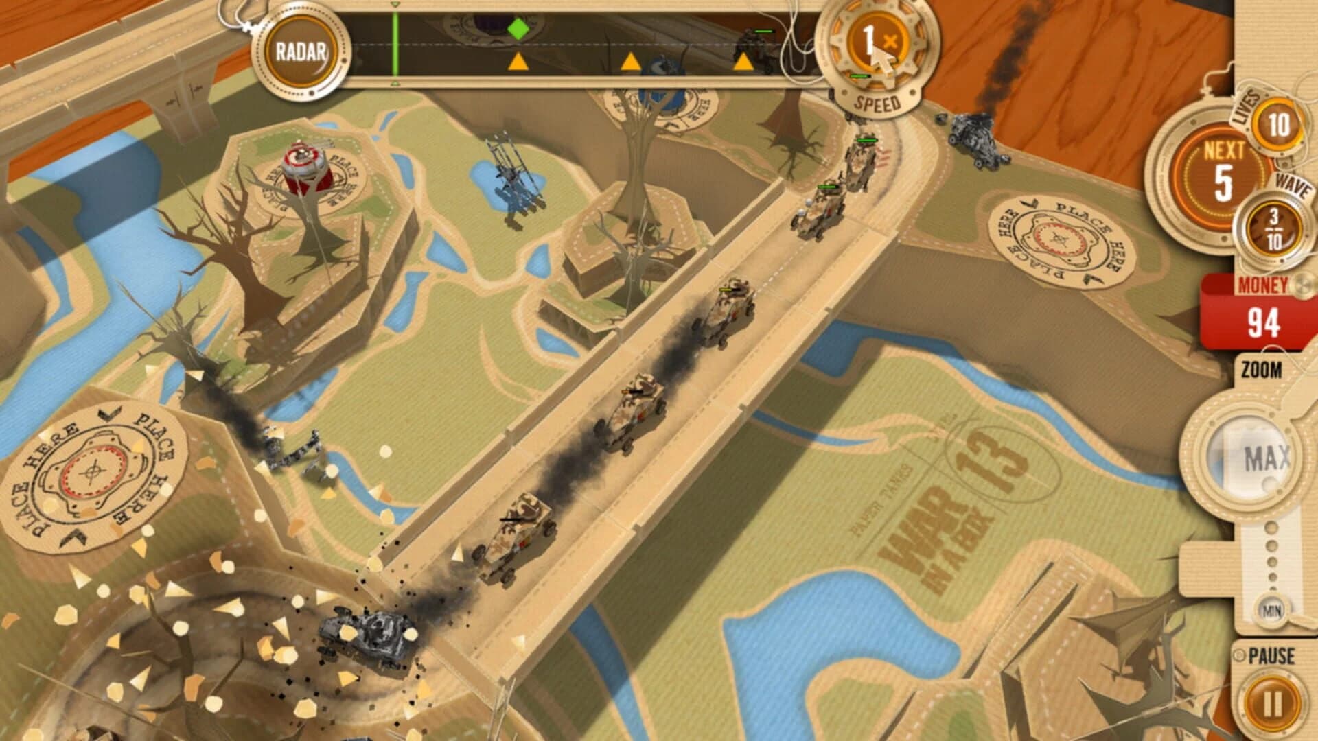 War in a Box: Paper Tanks screenshot 4