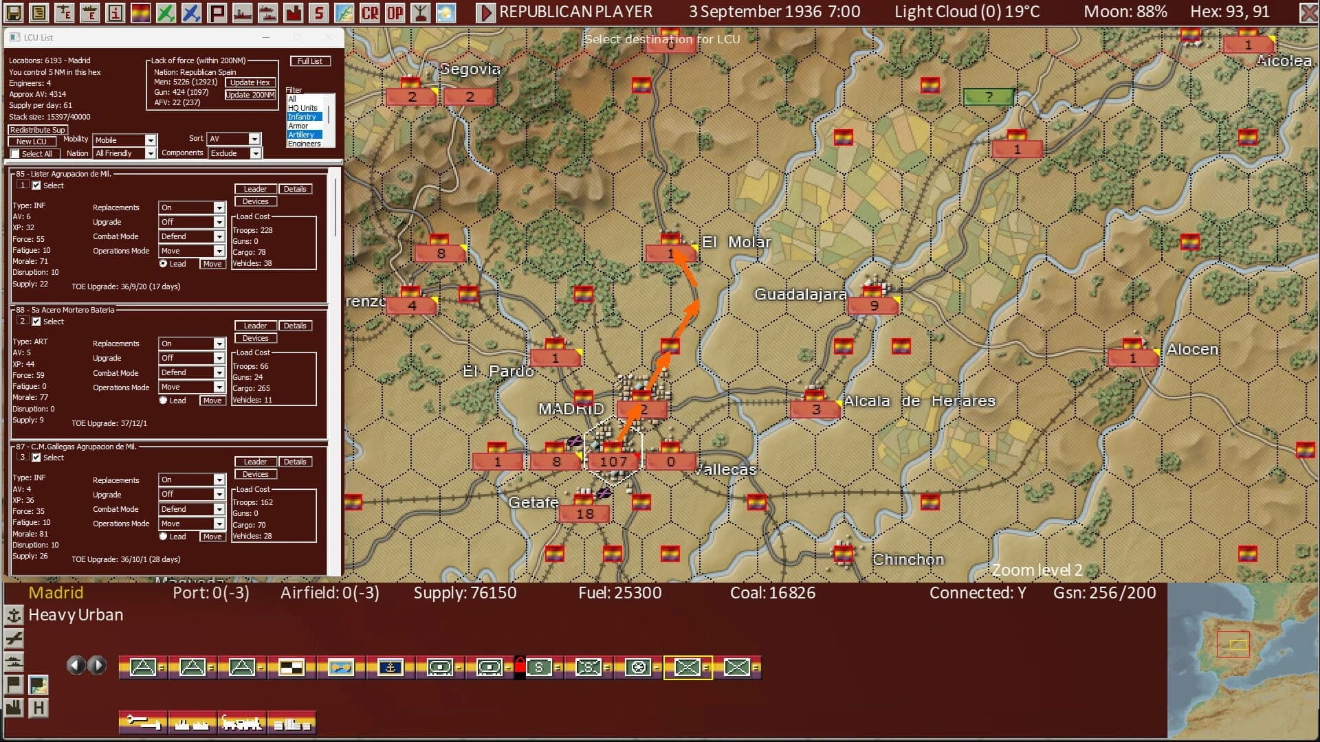 War in Spain 1936-39 screenshot 3