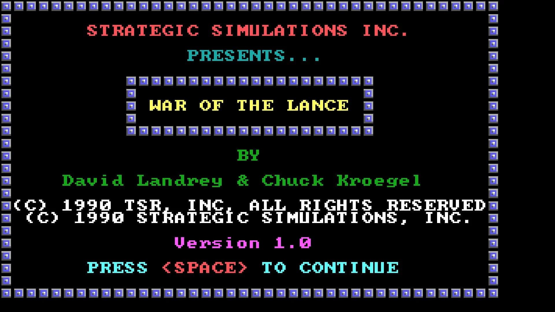 War of the Lance screenshot 3