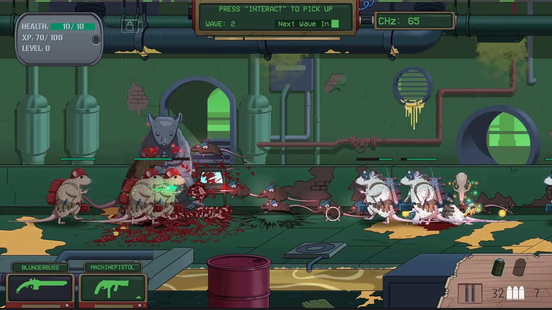 War Rats: The Rat em Up screenshot 2