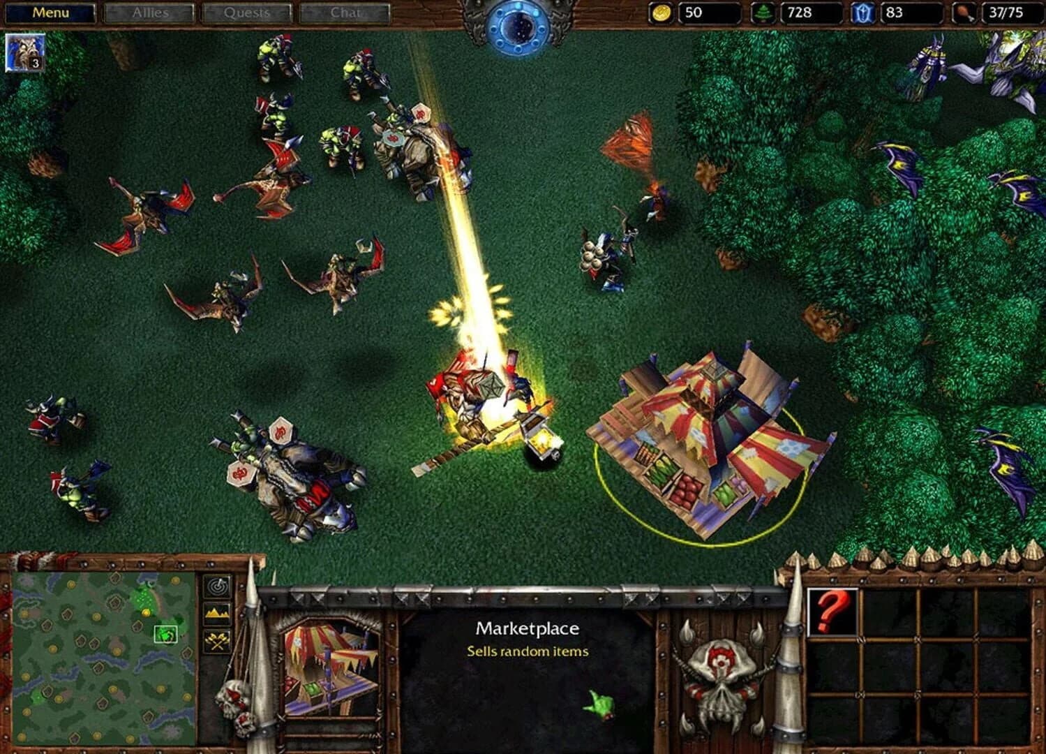 Warcraft III: Reign of Chaos screenshot 1