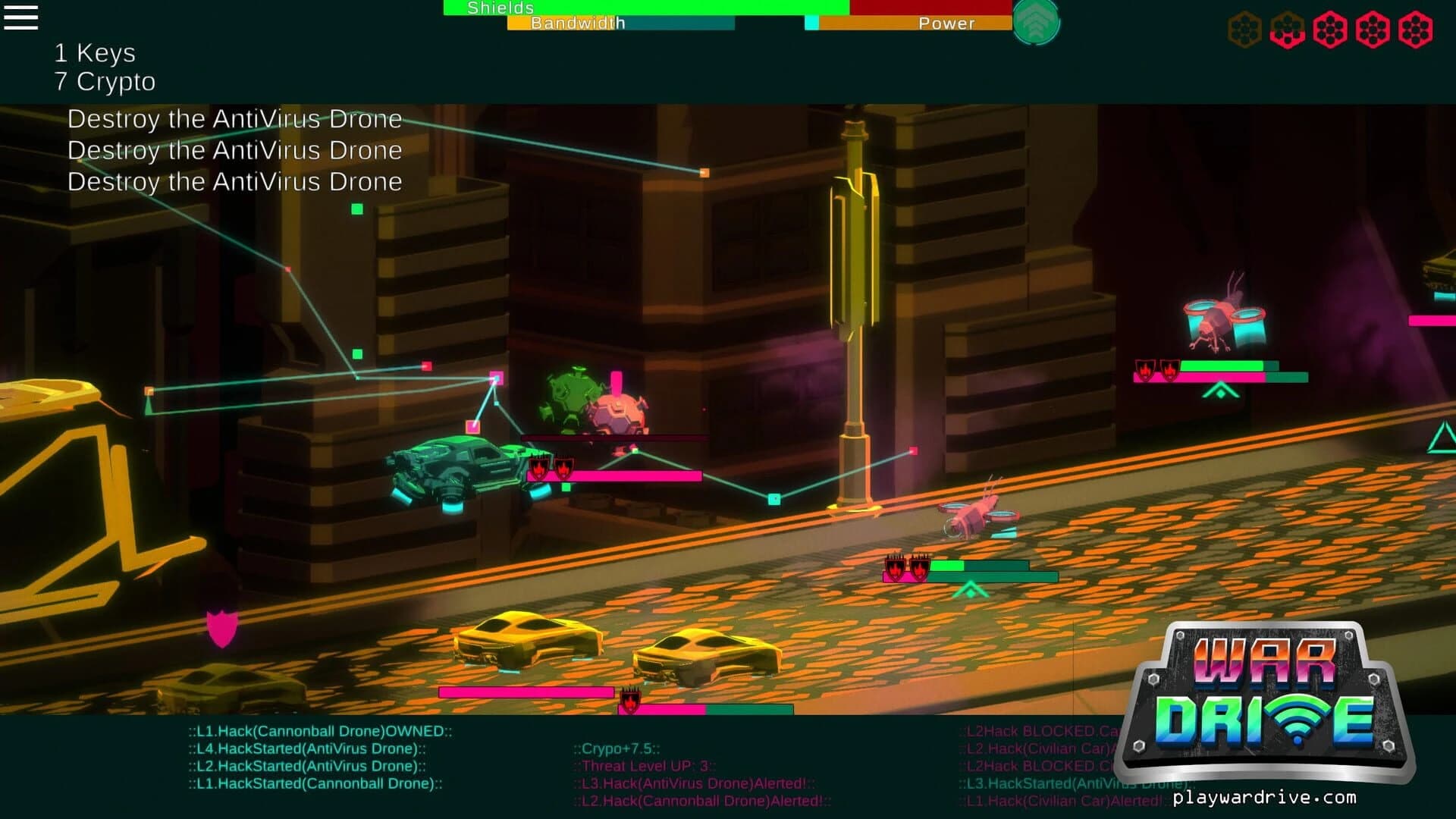 Wardrive screenshot 2