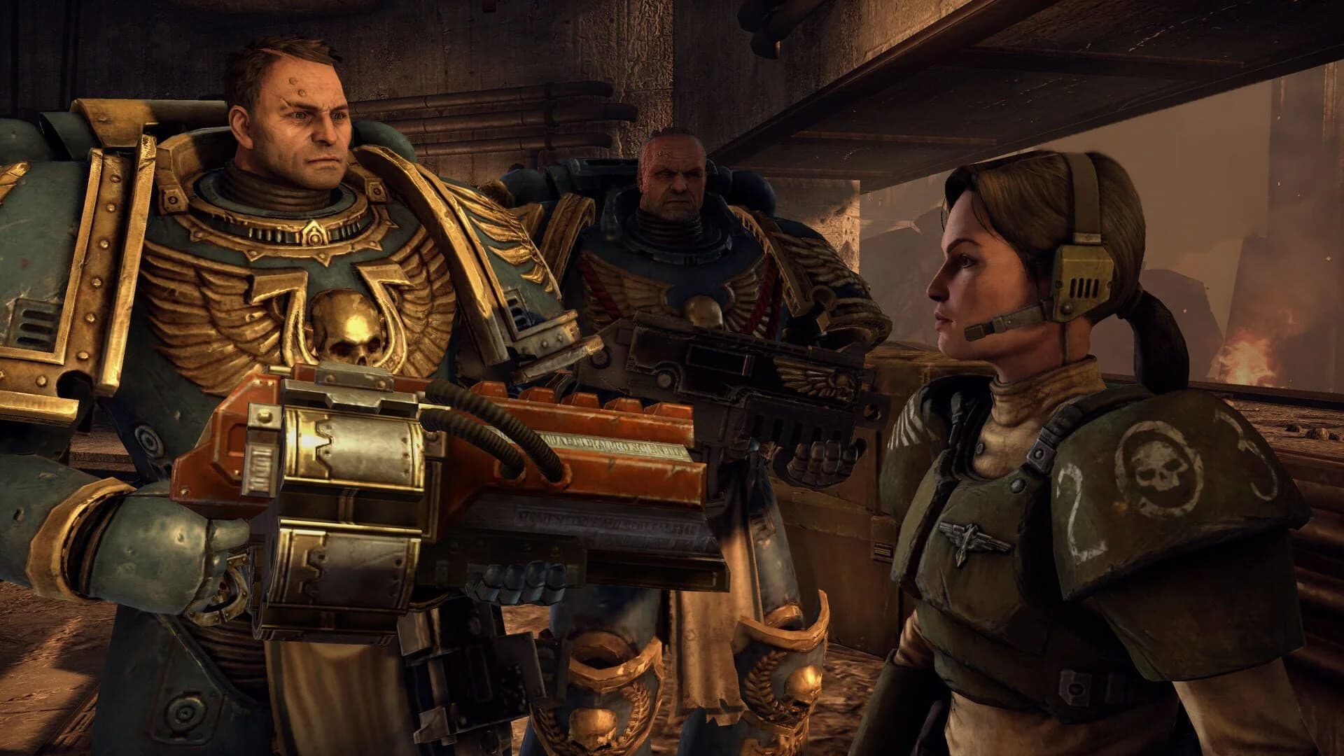 Warhammer 40,000: Space Marine screenshot 1