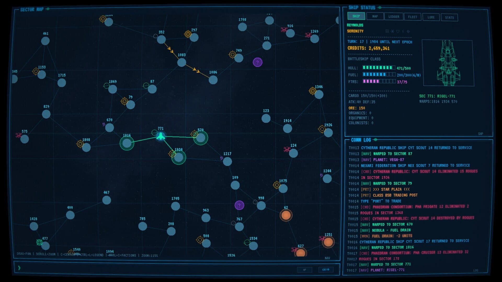 Warp to Sector One screenshot 3