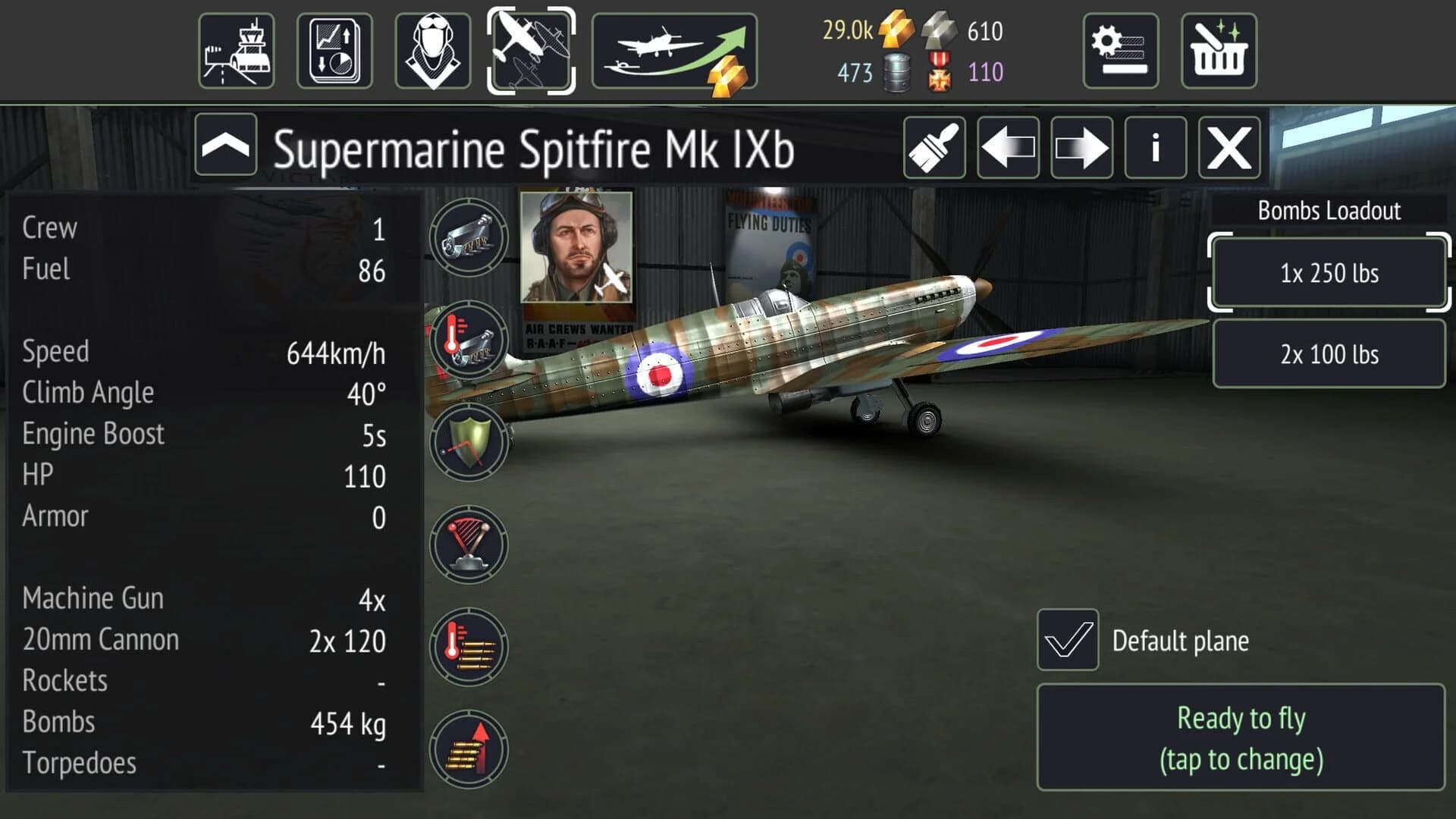 Warplanes: WW2 Dogfight screenshot 4