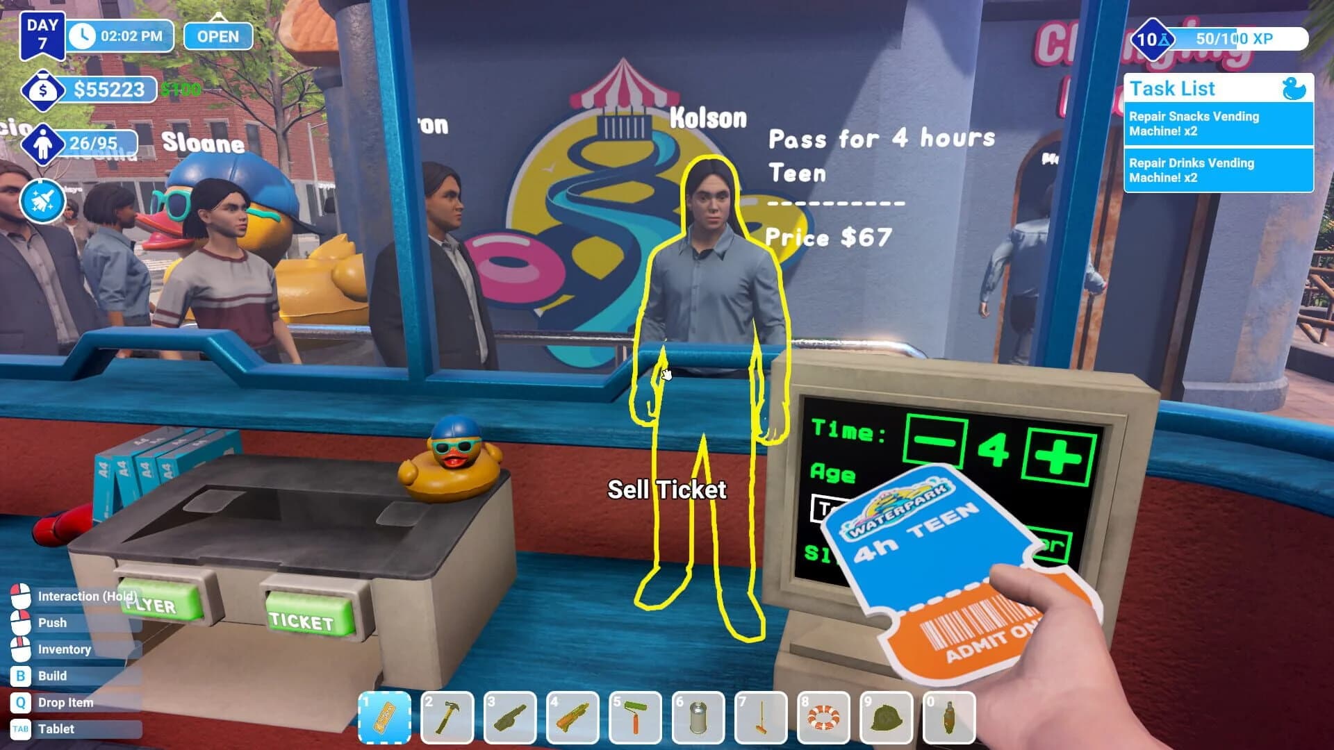 Waterpark Simulator screenshot 4