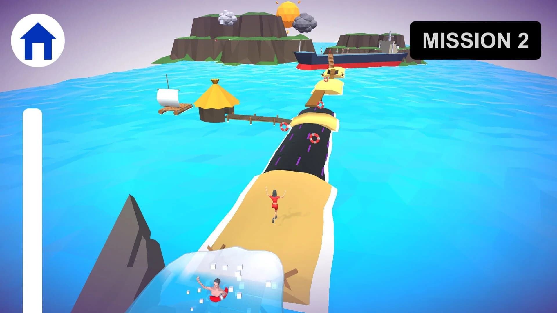 Waves Running Simulator screenshot 4