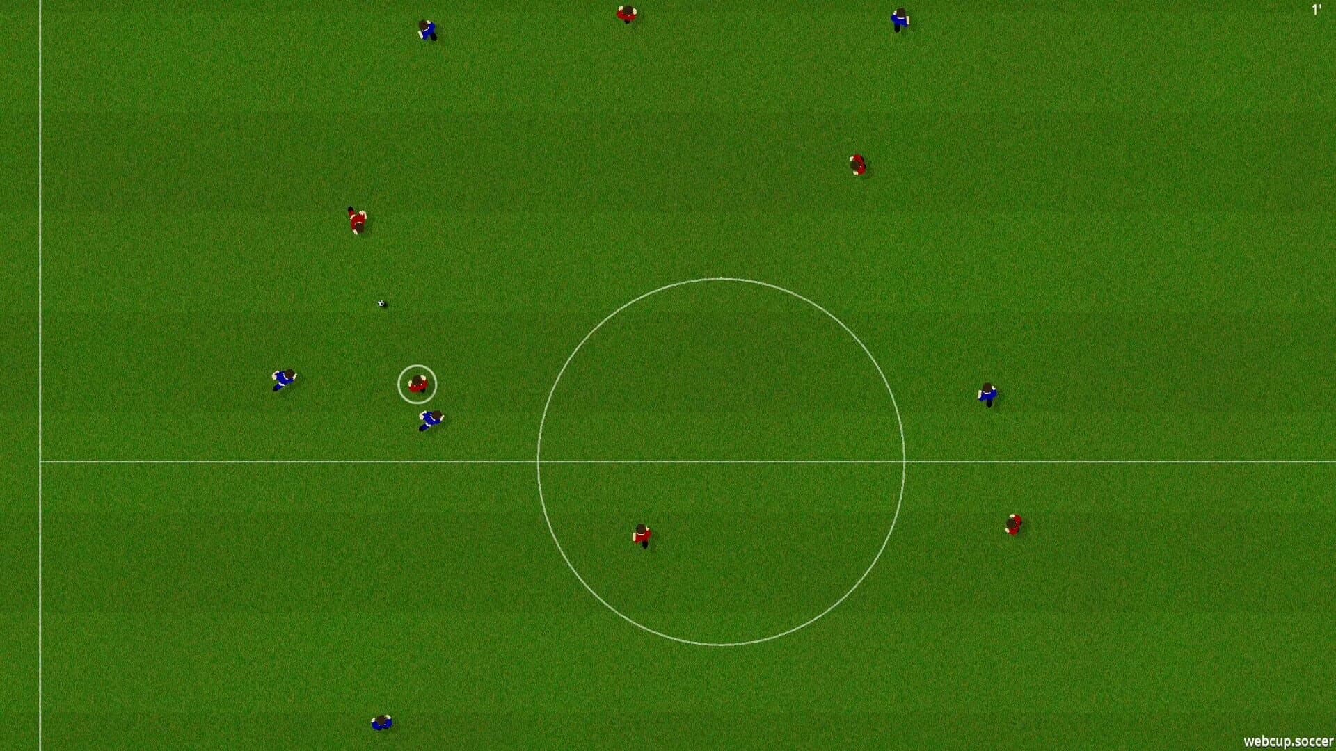 Webcup Soccer screenshot 1
