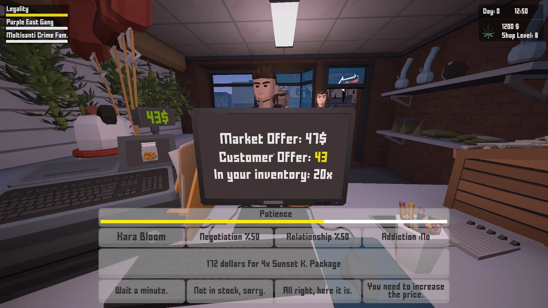 Weed Store Simulator screenshot 5