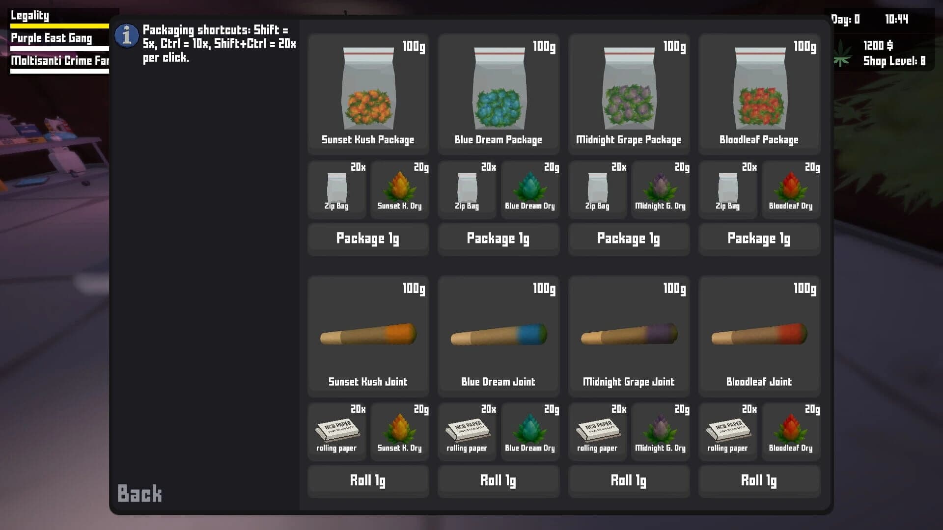 Weed Store Simulator screenshot 1