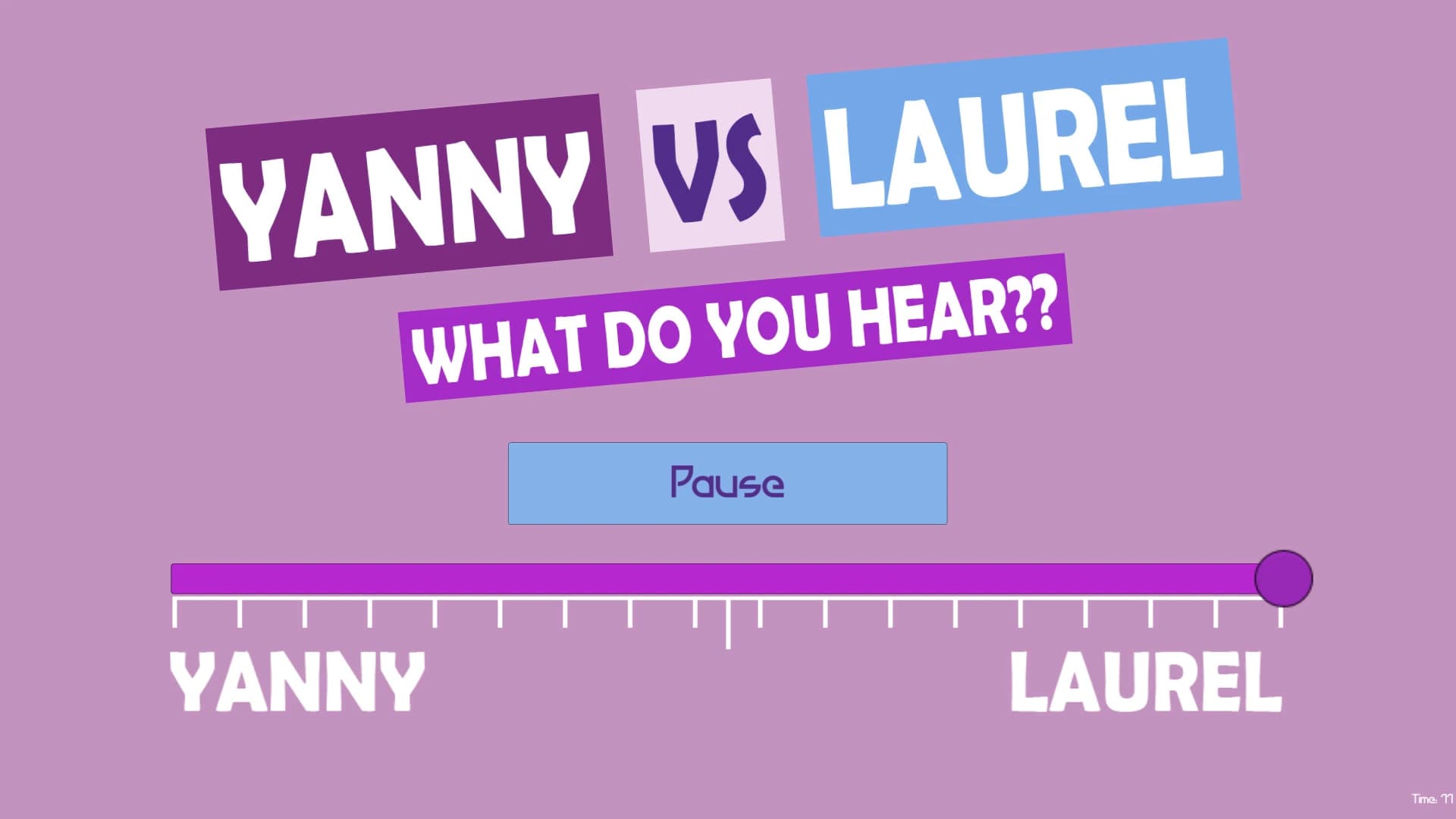 What do you hear?? Yanny vs Laurel screenshot 5
