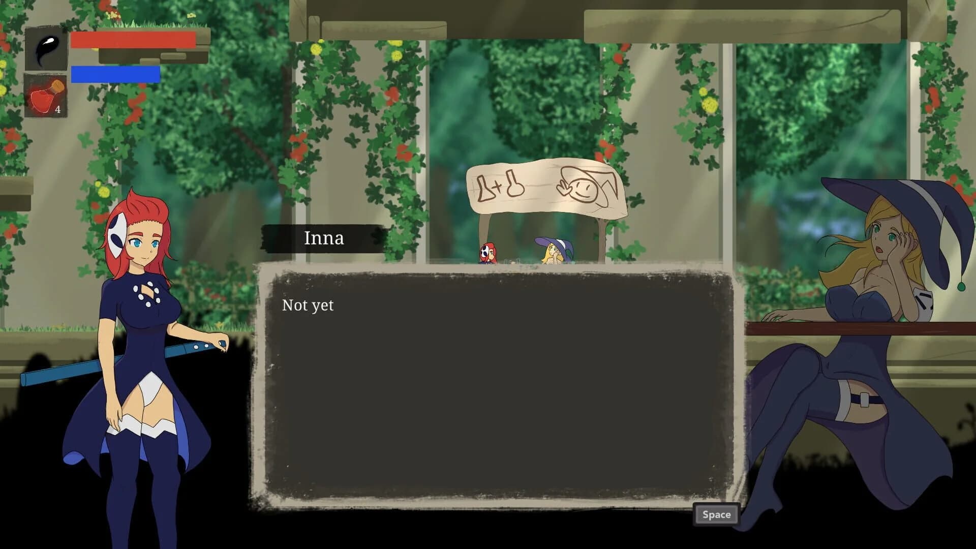 White Flame Inna: Daughter of the Void screenshot 5