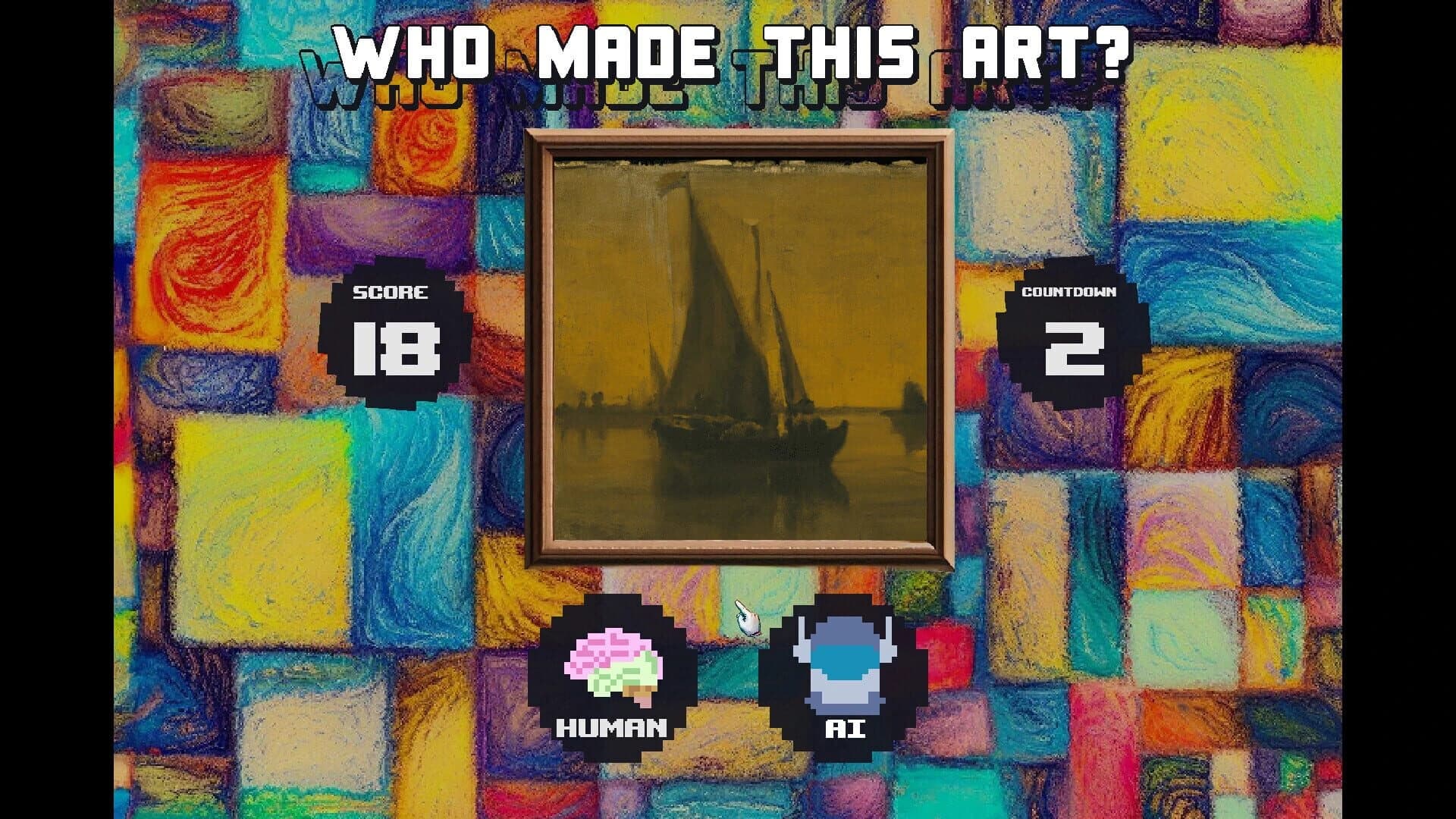 Who Made this Art? Human or AI screenshot 4
