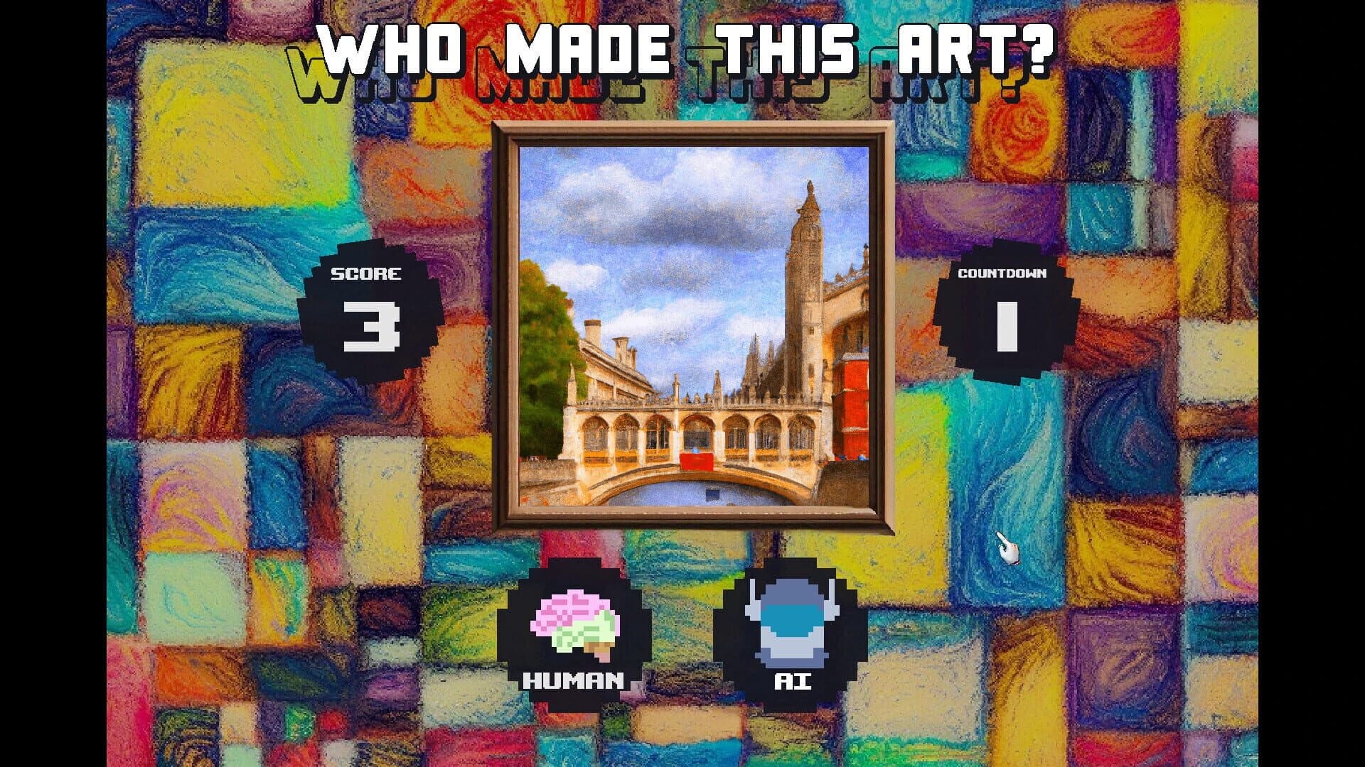 Who Made this Art? Human or AI screenshot 5
