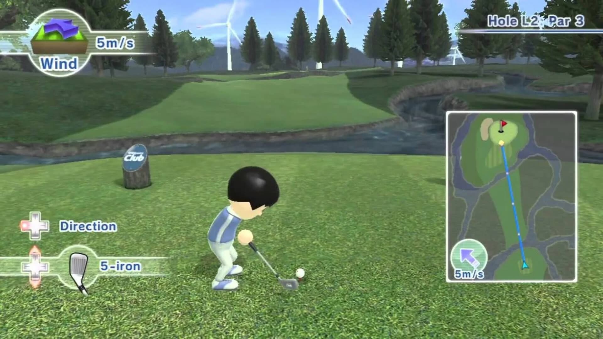 Wii Sports Club: Golf screenshot 3