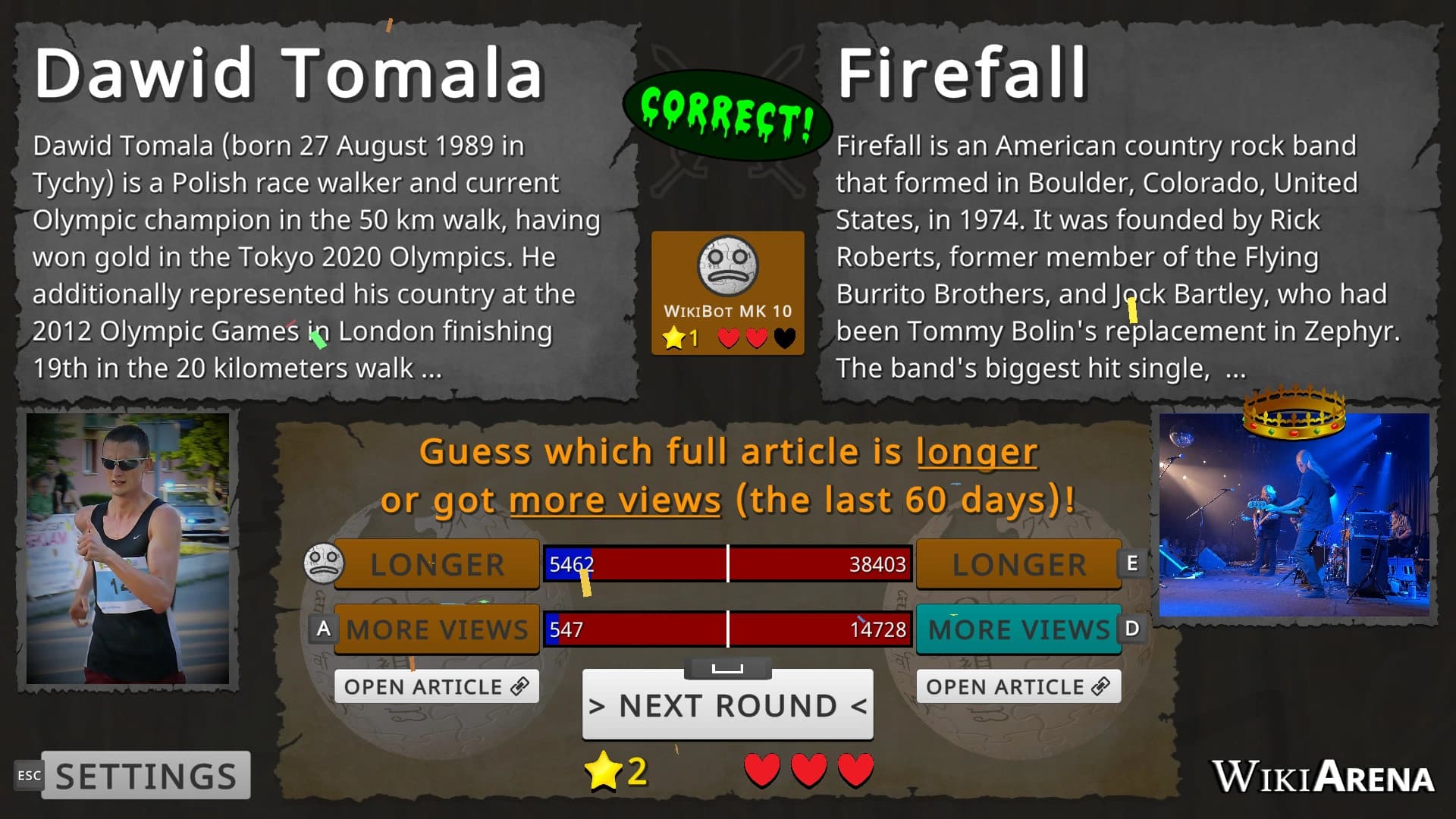 WikiArena screenshot 6