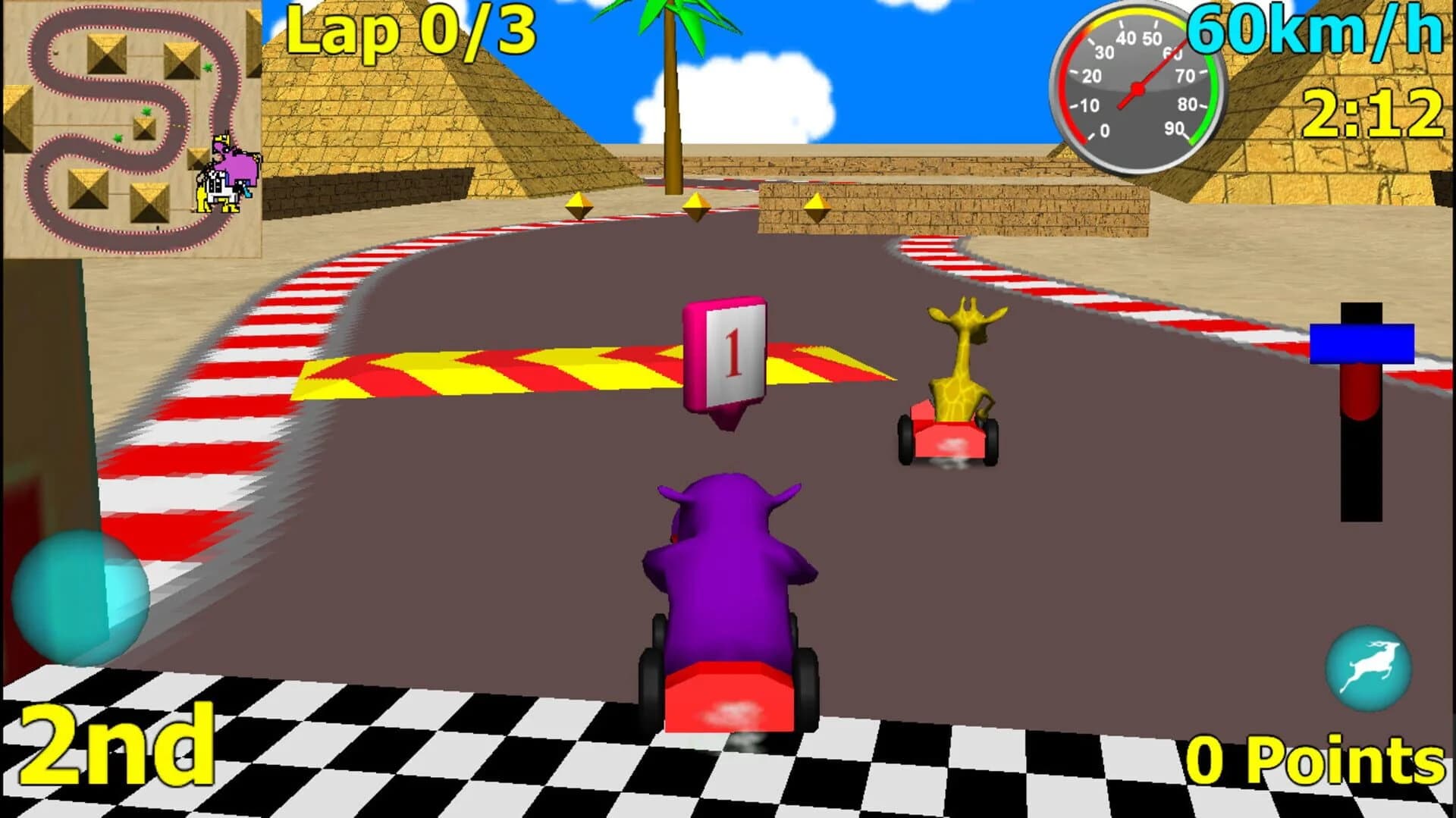 Wild Animal Racing screenshot 3