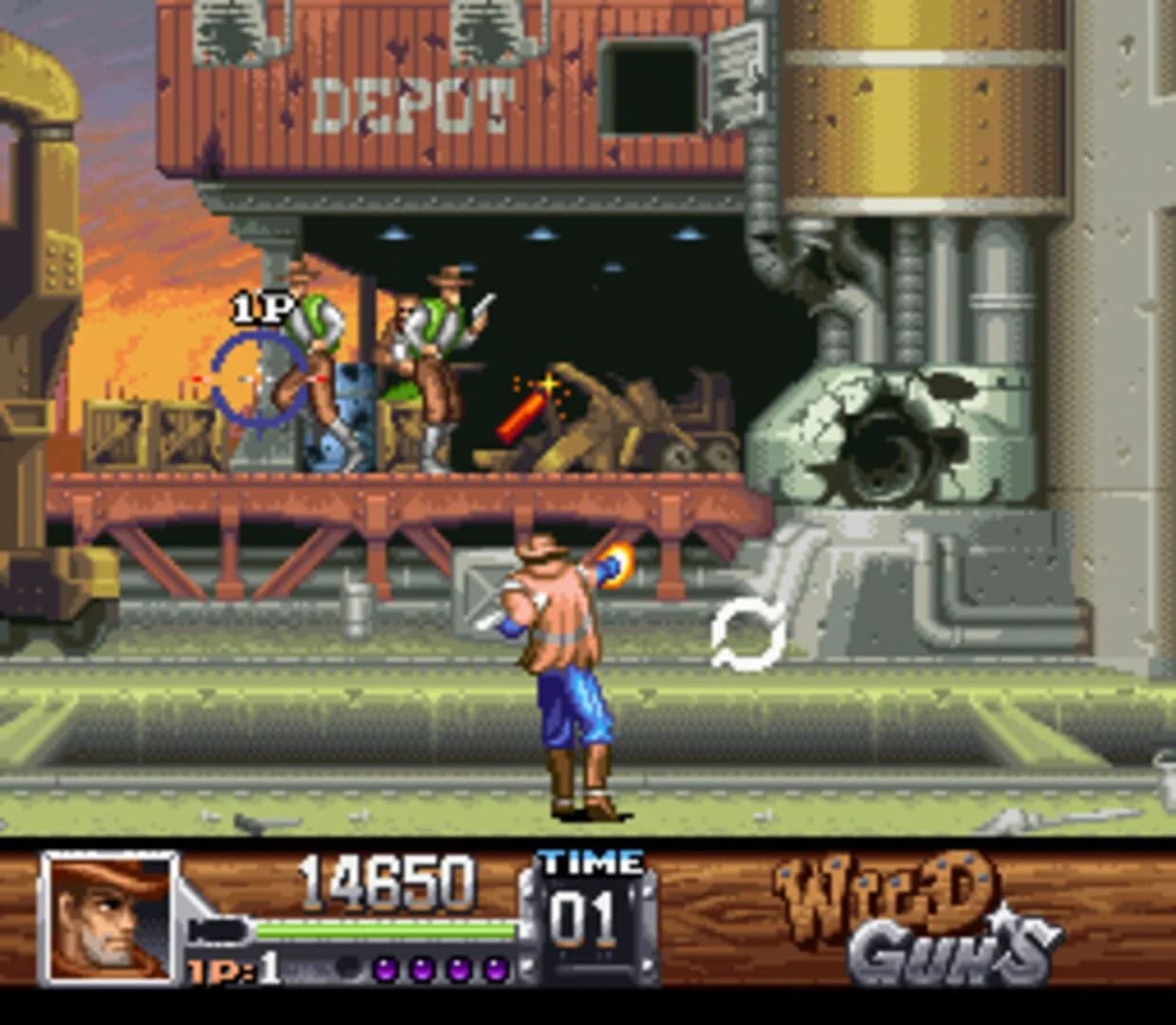 Wild Guns screenshot 1