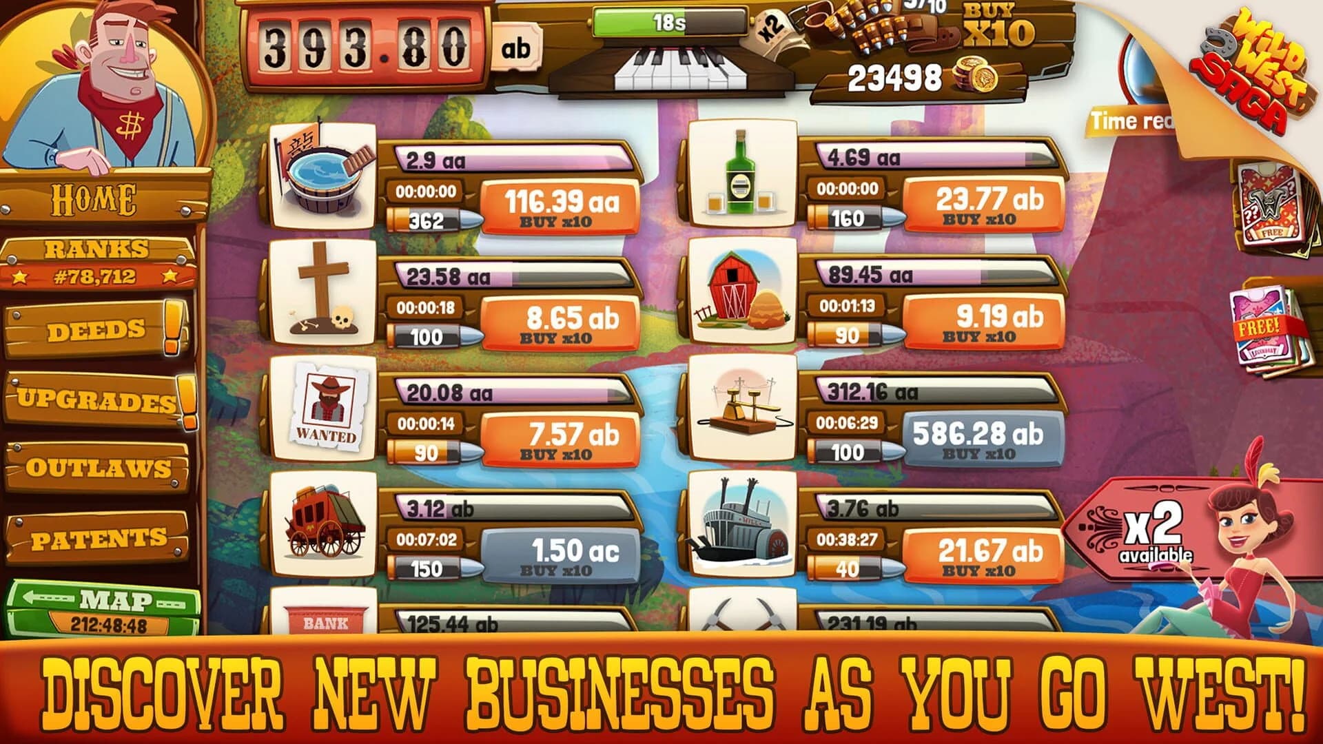 Wild West Saga screenshot 5