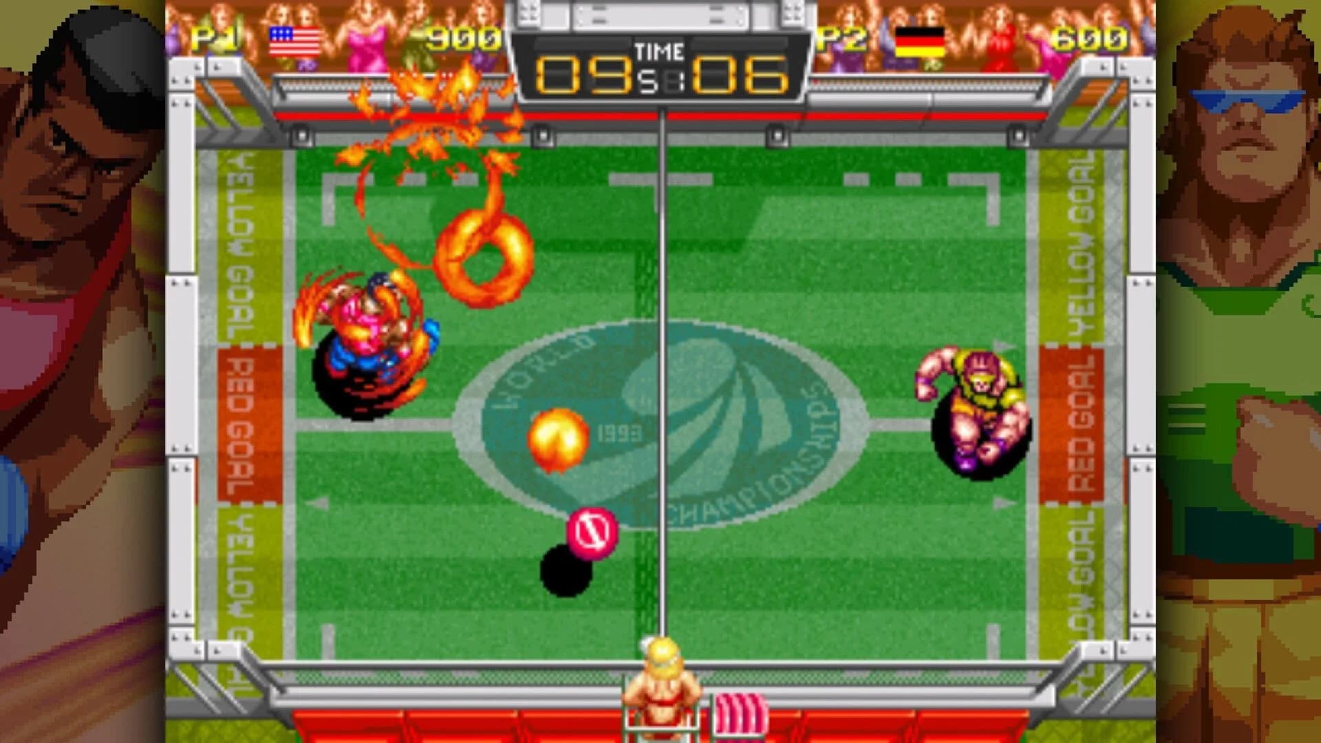 Windjammers screenshot 1