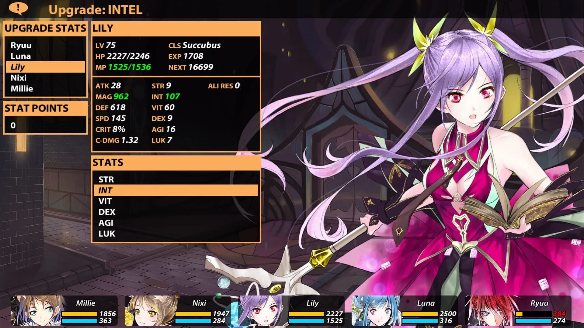 Winged Sakura: Demon Civil War screenshot 3
