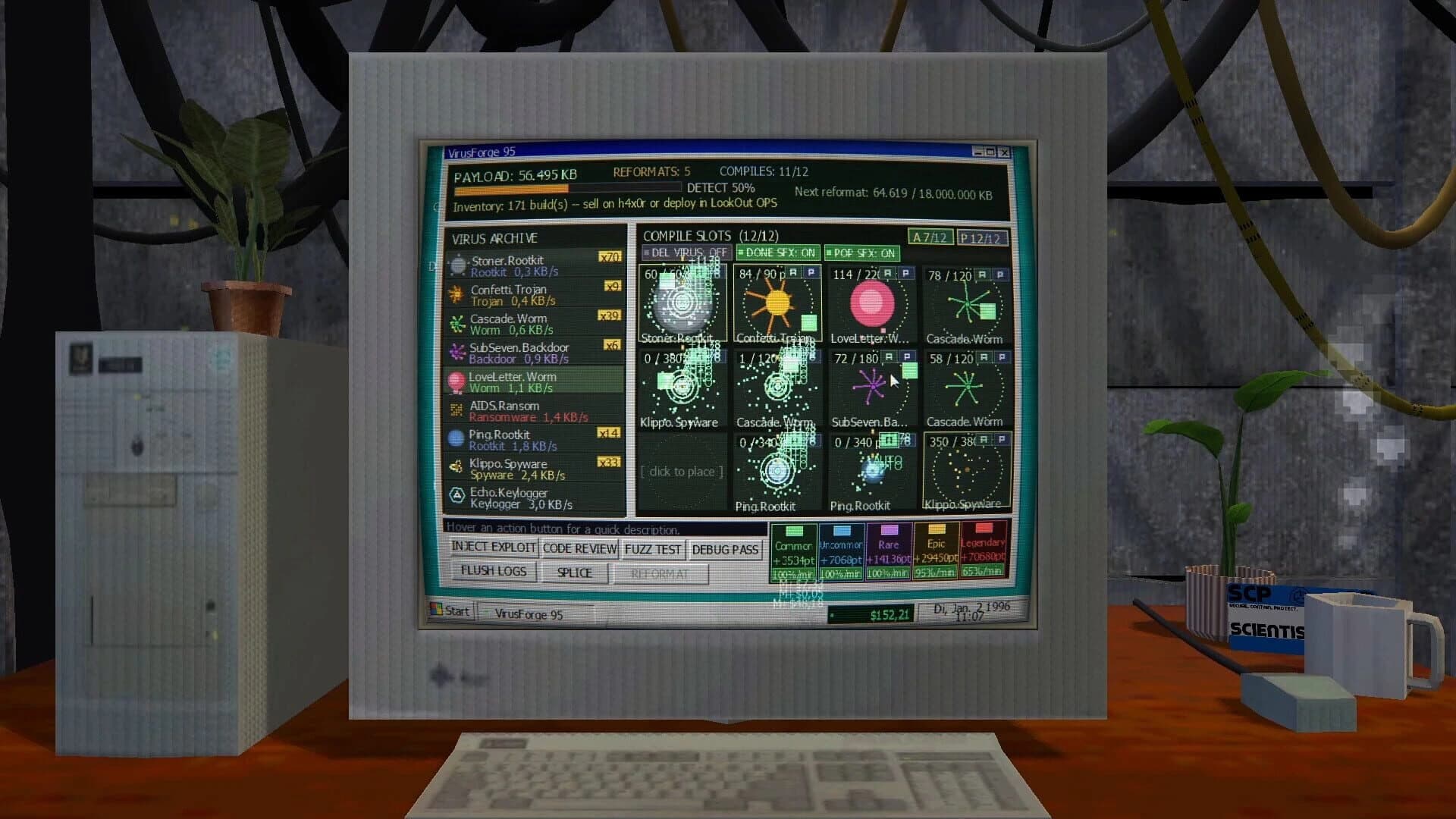 Winhack 95 screenshot 1
