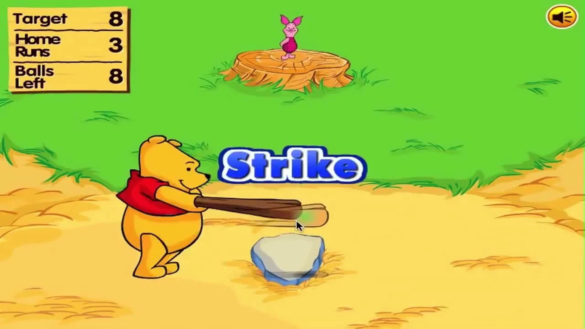Winnie the Pooh's Home Run Derby! screenshot 2